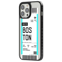 Personalised Boston Boarding Pass