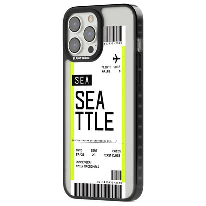 Personalised Seattle Boarding Pass