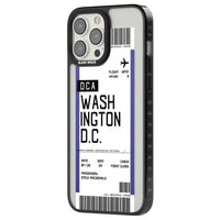 Personalised Washington D.C. Boarding Pass