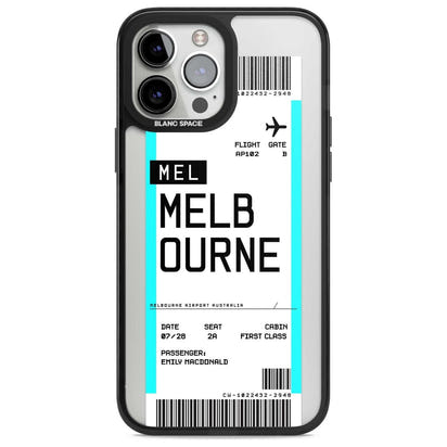 Personalised Melbourne Boarding Pass