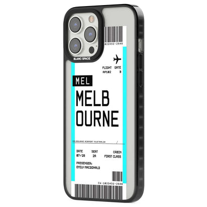 Personalised Melbourne Boarding Pass