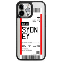 Personalised Sydney Boarding Pass