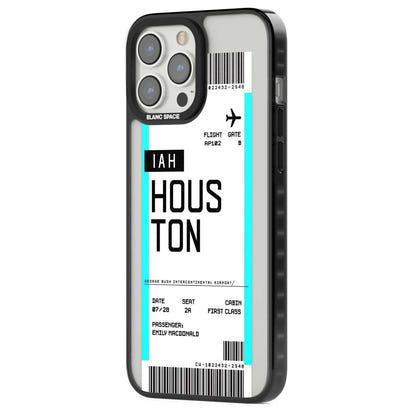 Personalised Houston Boarding Pass