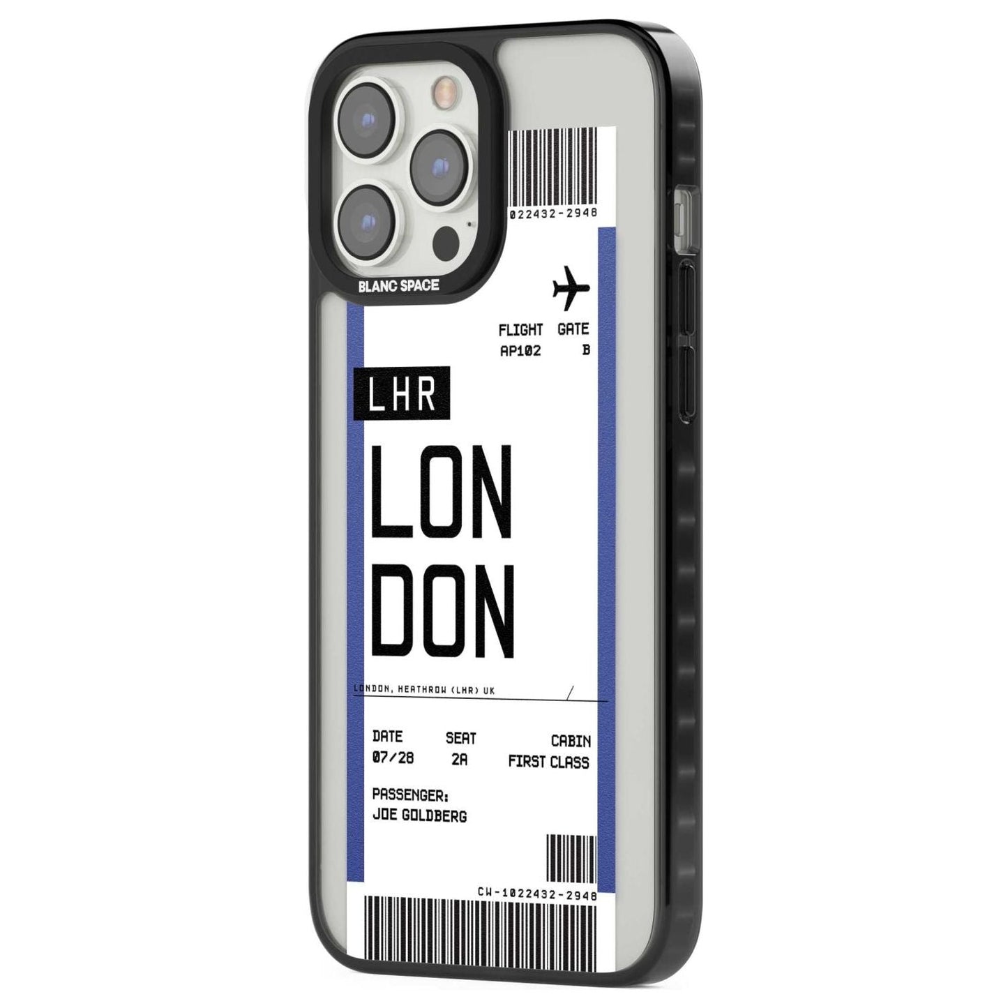 Personalised London Boarding Pass