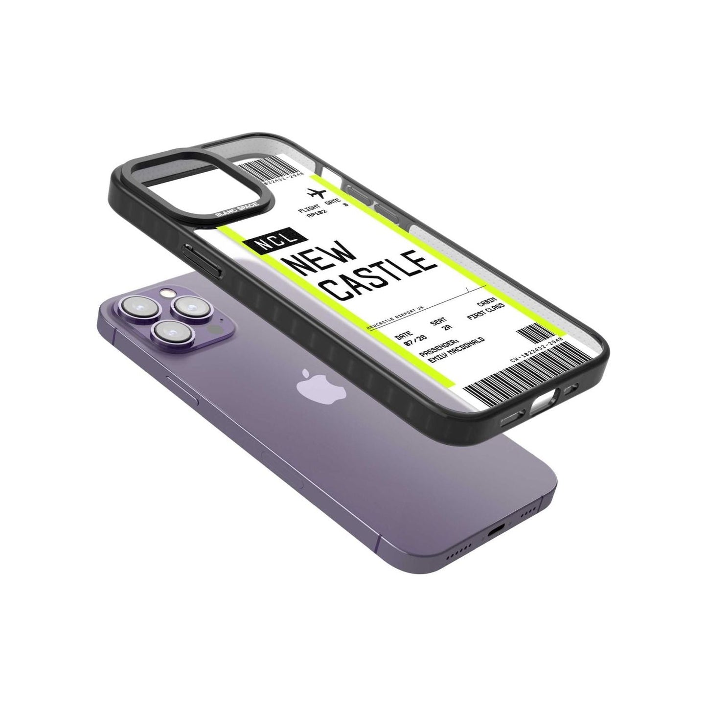 Personalised Newcastle Boarding Pass