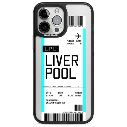 Personalised Liverpool Boarding Pass