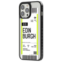 Personalised Edinburgh Boarding Pass
