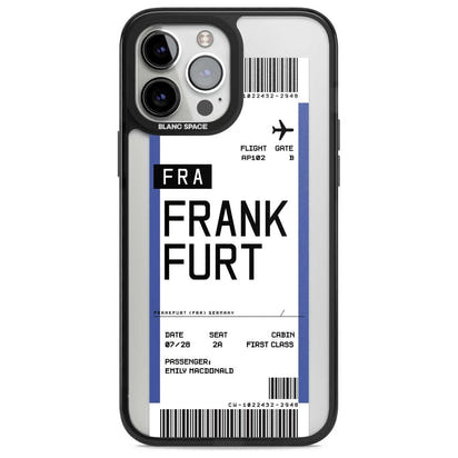 Personalised Frankfurt Boarding Pass