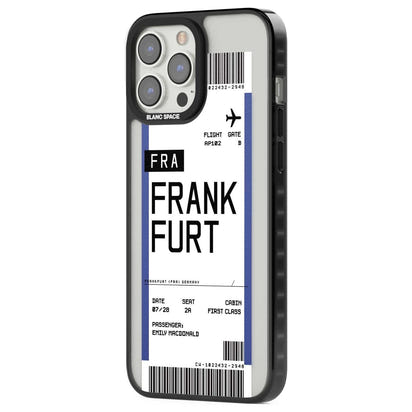Personalised Frankfurt Boarding Pass