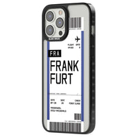 Personalised Frankfurt Boarding Pass