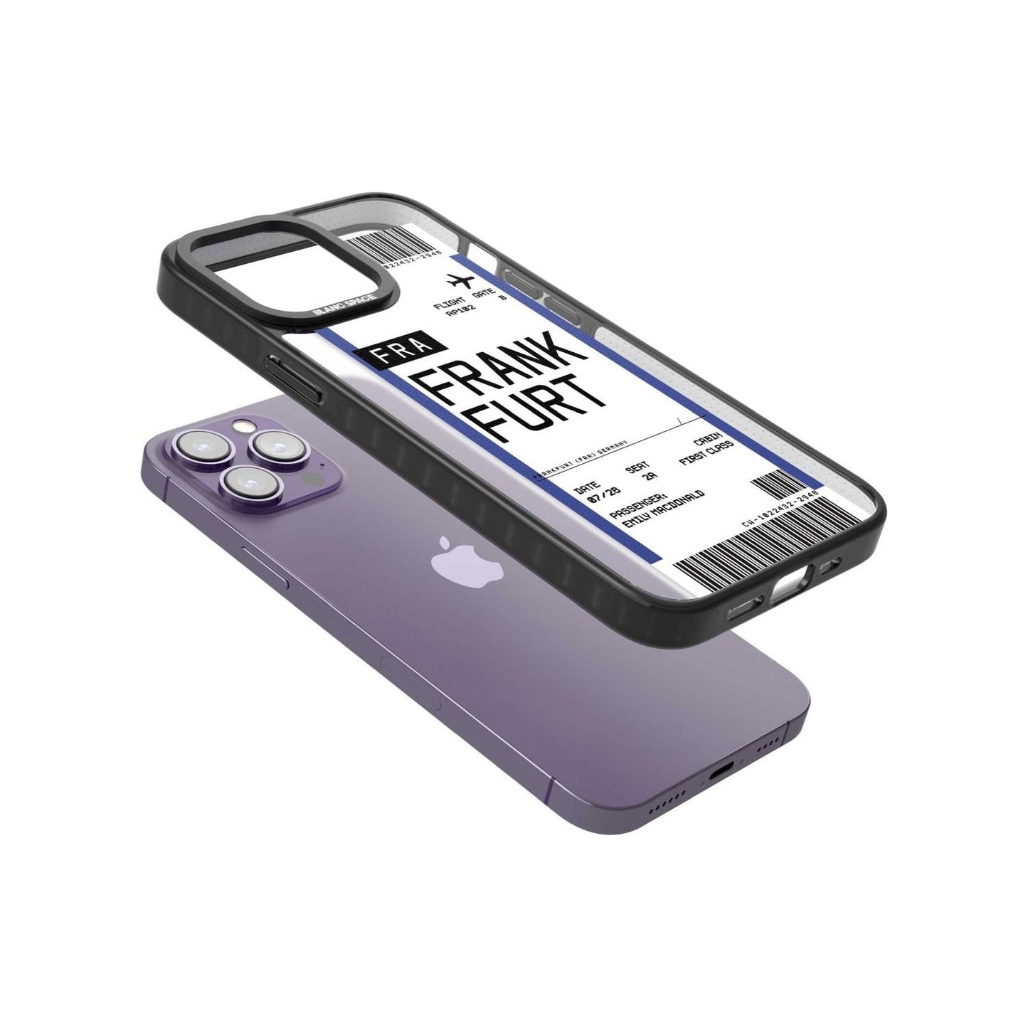 Personalised Frankfurt Boarding Pass