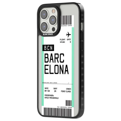 Personalised Barcelona Boarding Pass