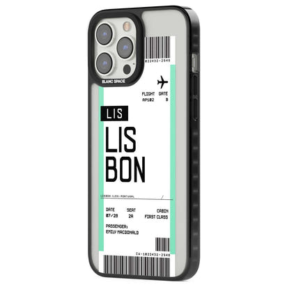 Personalised Lisbon Boarding Pass