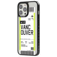 Personalised Vancouver Boarding Pass