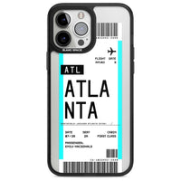 Personalisierte Atlanta-Bordkarte
