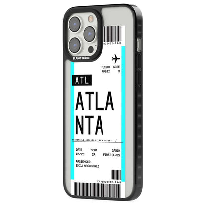 Personalisierte Atlanta-Bordkarte