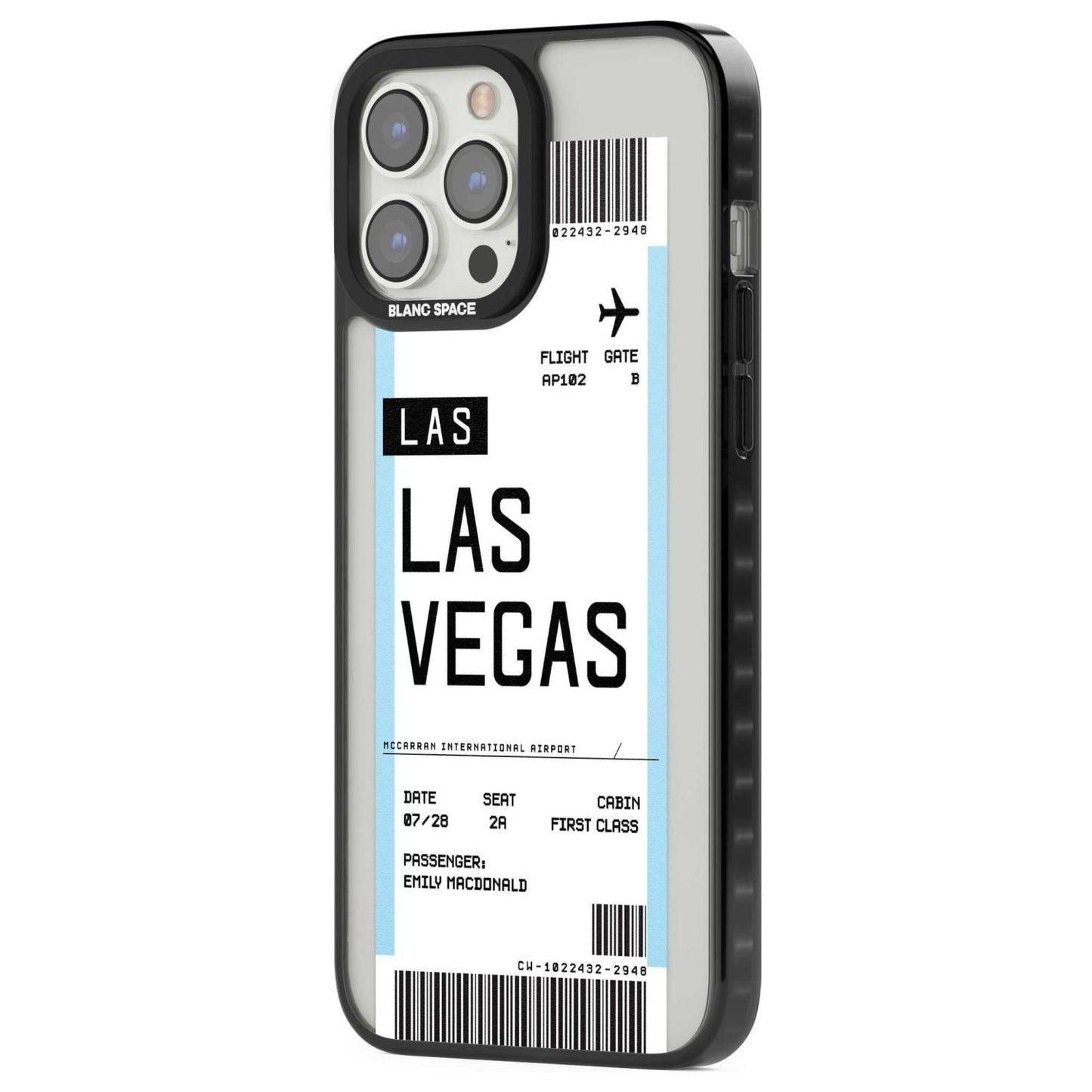 Personalised Las Vegas Boarding Pass