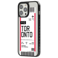 Personalised Toronto Boarding Pass