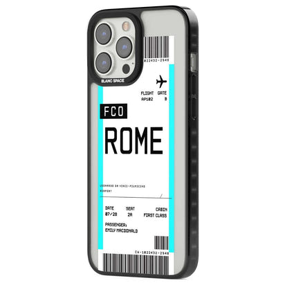 Personalised Rome Boarding Pass
