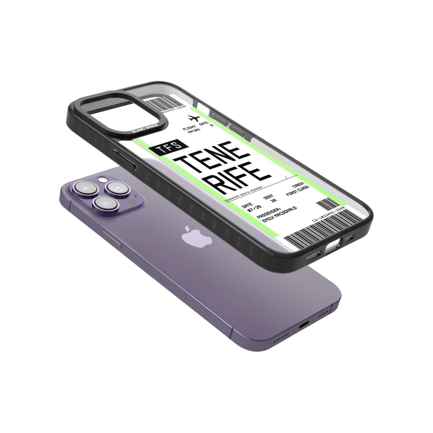 Personalised Tenerife Boarding Pass