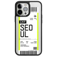 Personalised Seoul Boarding Pass