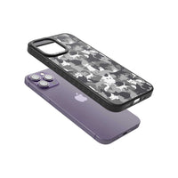 Dunkelgraue Katzentarnung