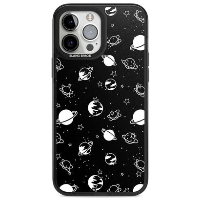 White Planets On Black