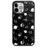 White Planets On Black