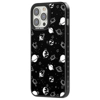 White Planets On Black