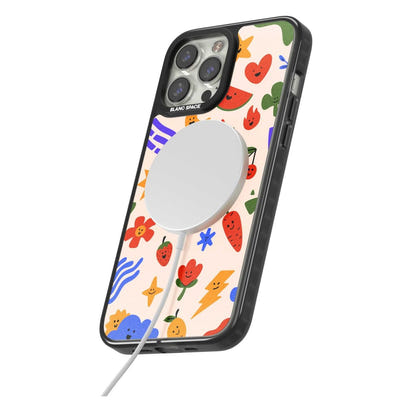 Verspielte Kawaii-Symbole