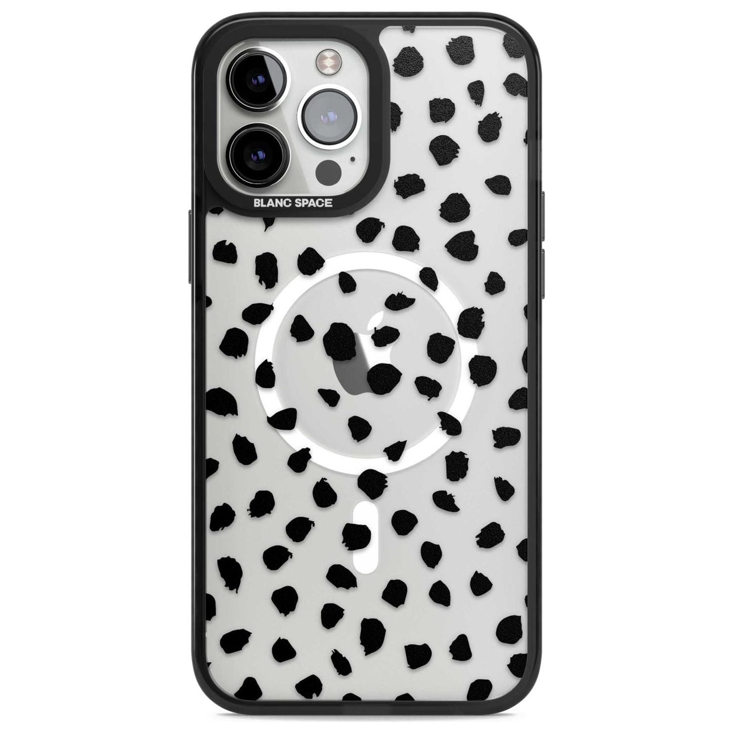 Black Dalmatian Polka Dot