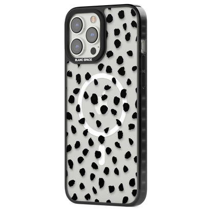 Black Dalmatian Polka Dot