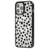 Black Dalmatian Polka Dot