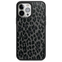 Dark Leopard Print