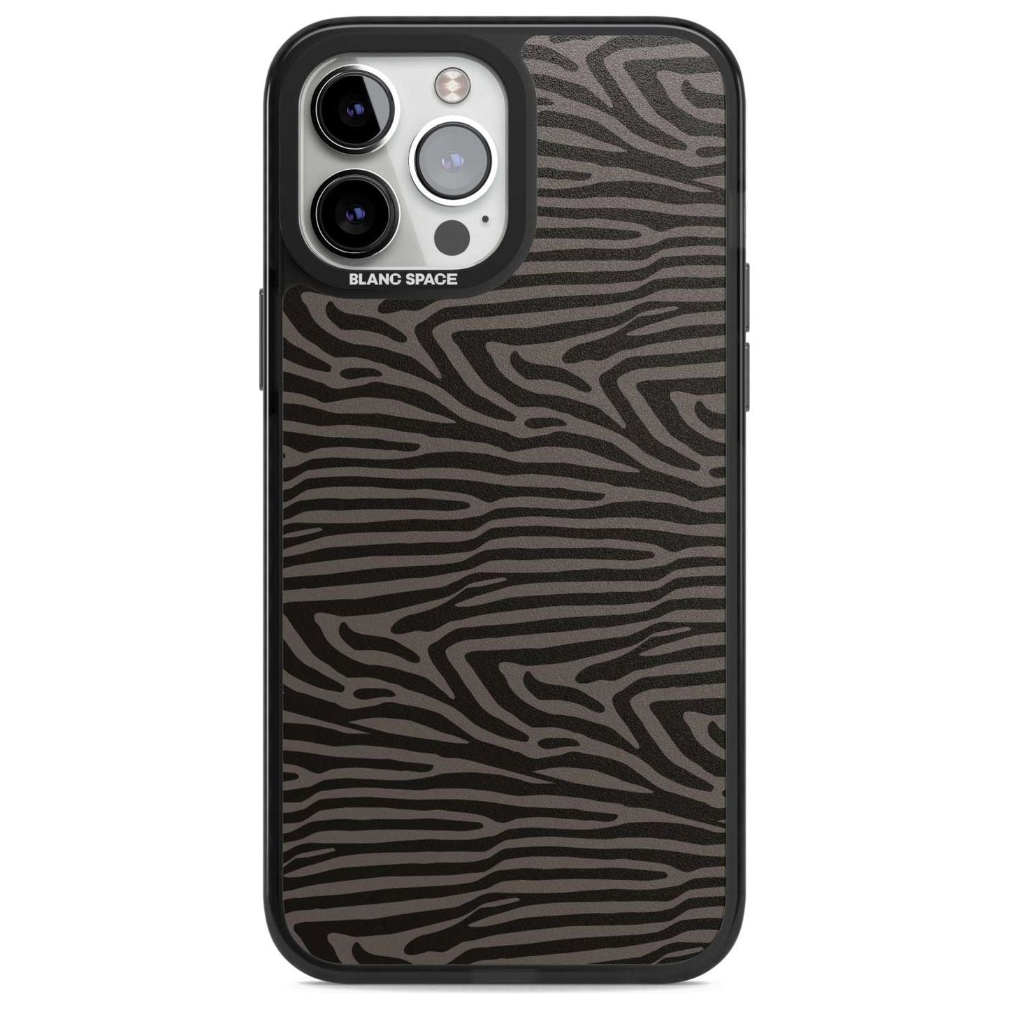 Dark Zebra Print