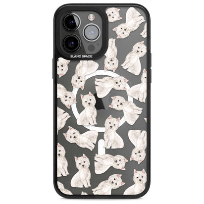 Motif de chien Westie