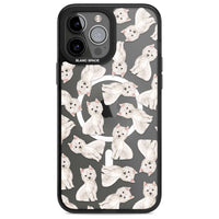 Motif de chien Westie