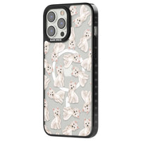 Motif de chien Westie