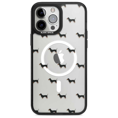 Dachshund Pattern Clear