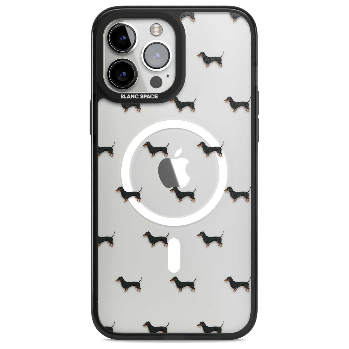 Dachshund Pattern Clear
