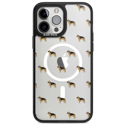 German Shepherd Pattern Clear