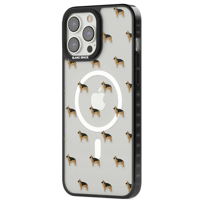 German Shepherd Pattern Clear