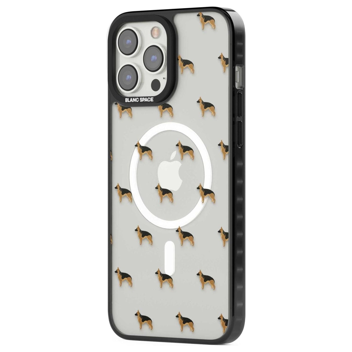 German Shepherd Pattern Clear