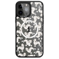 Pudel-Aquarellmuster