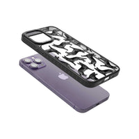 German Shepherd Pattern Black