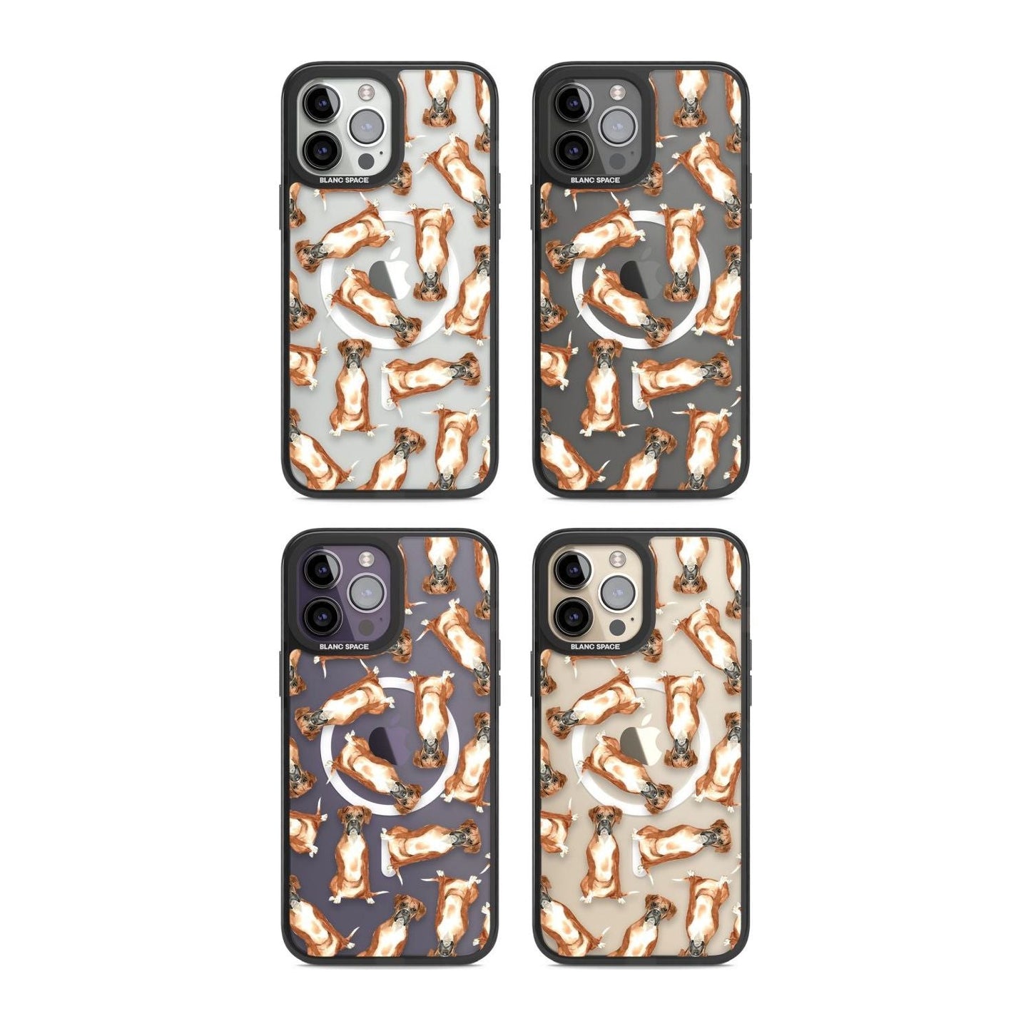 Boxer-Aquarell-Hundemuster