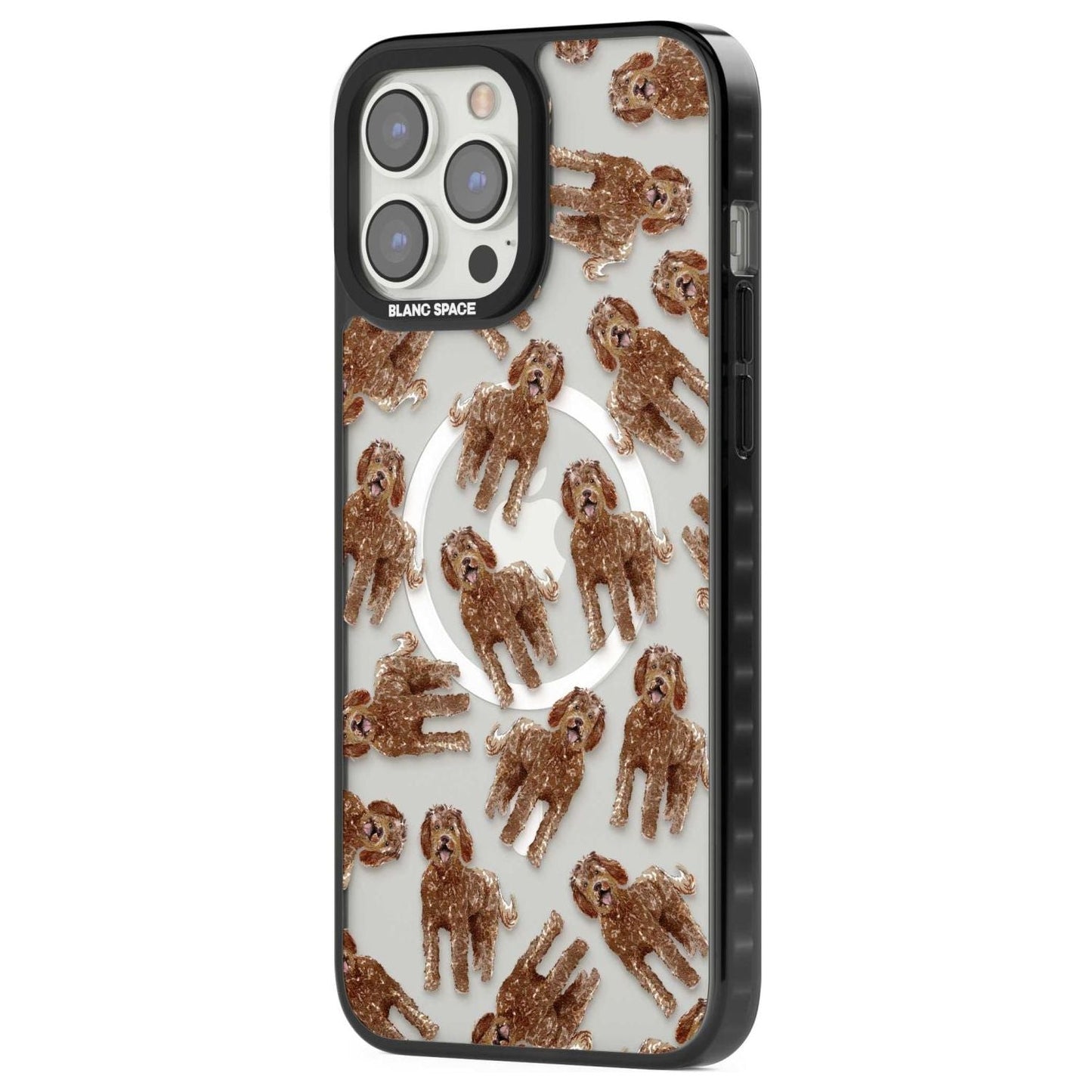 Labradoodle Brown Pattern