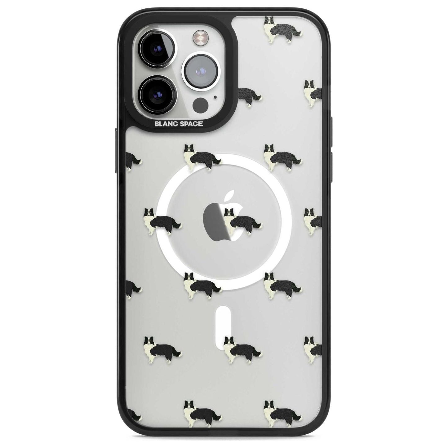 Border Collie Pattern Clear