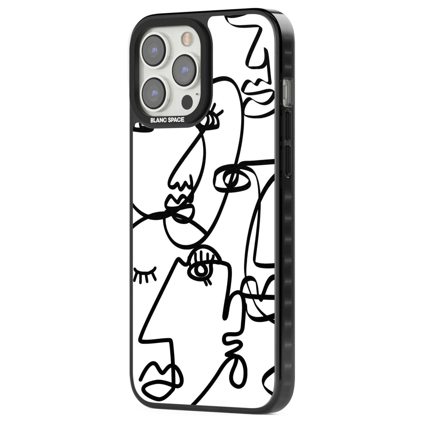 Art abstrait en noir et blanc