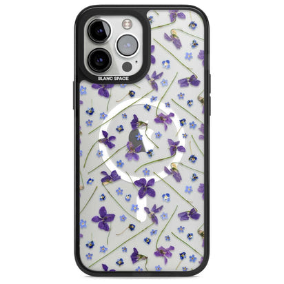 Pressed Violet Flower